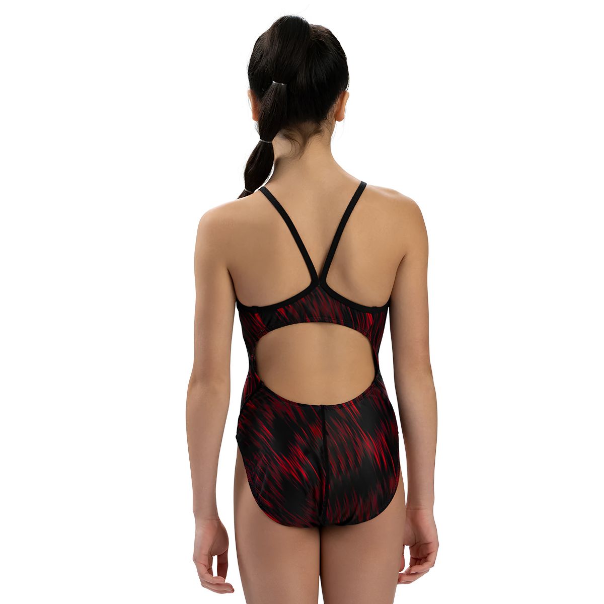 Dolfin Women's Flash Print V-Back 1-Piece