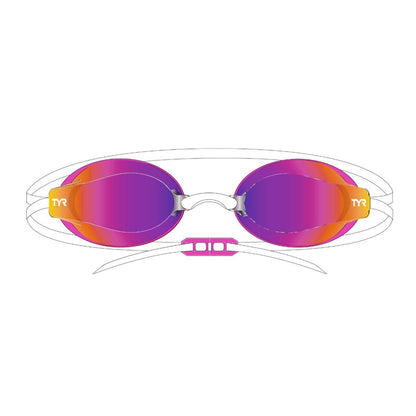 TYR BlackOps 140 EV Mirrored Women's Goggles