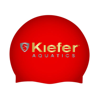 Custom Matte Silicone Cap with Metallic Print