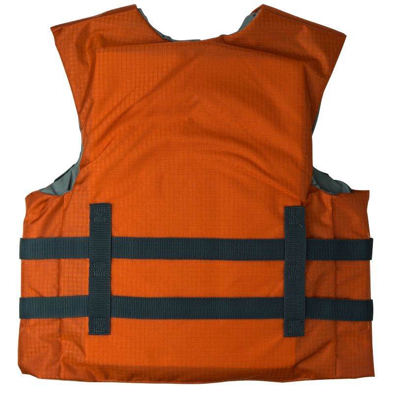 RISE Aquatics Rip Stop Youth Universal Life Vest - Rustic Orange