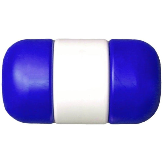 3" x 5" Rope Float 3/8" Dia.-Blue/White