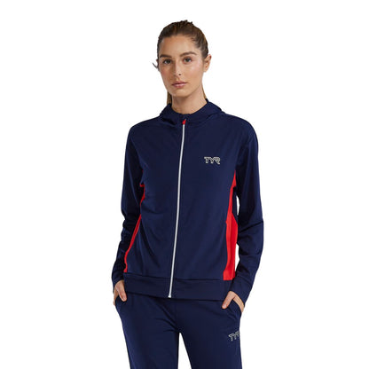 TYR Women's Tech Full Zip Hoodie