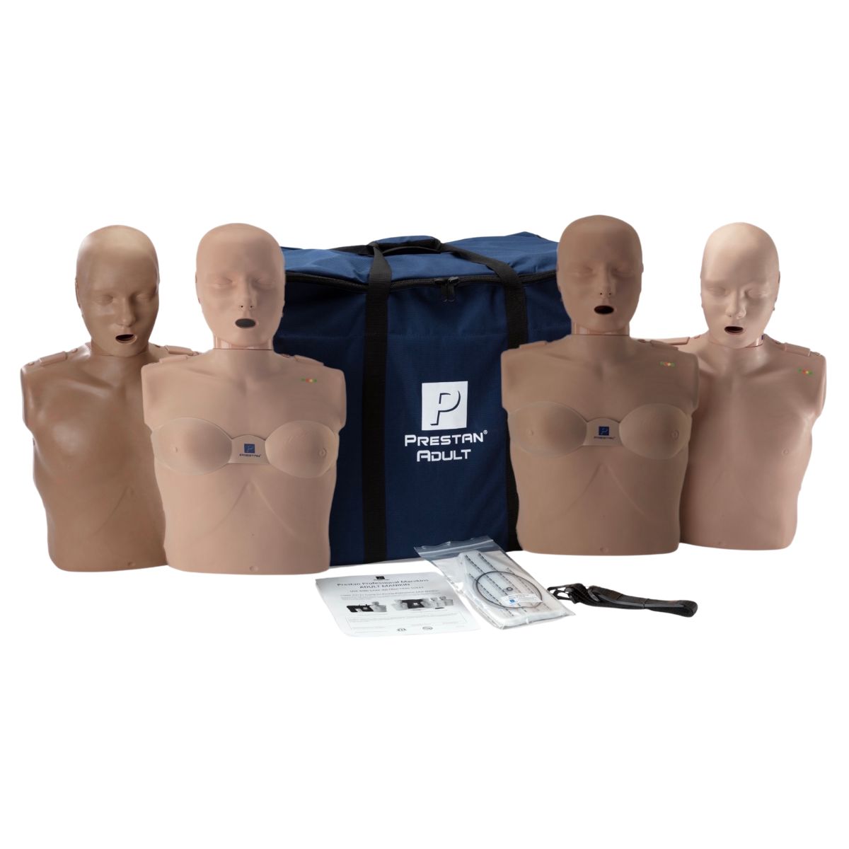Prestan Adult Manikins 4-pack with CPR Monitor