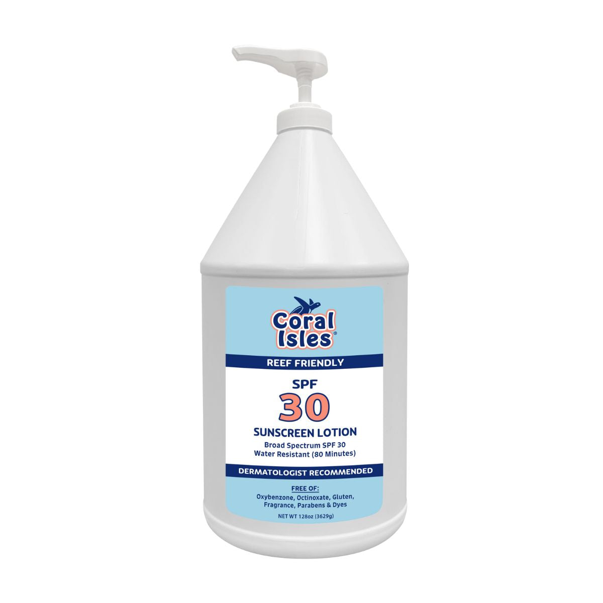 Coral Isles Gallon SPF30 Lotion Sunscreen