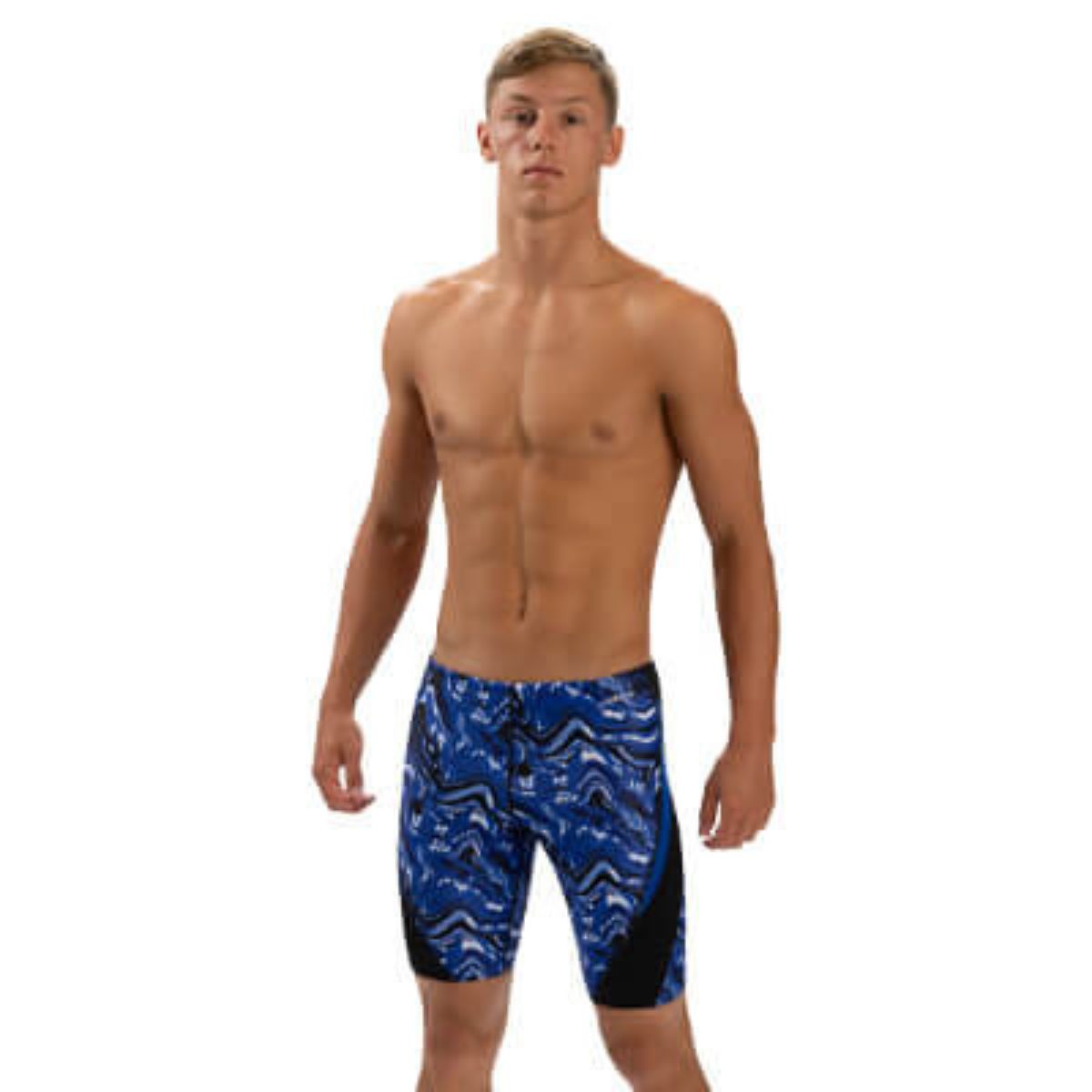 Dolfin Blaze Print Color Block Jammer