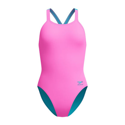 Speedo Solid Powerback Suit