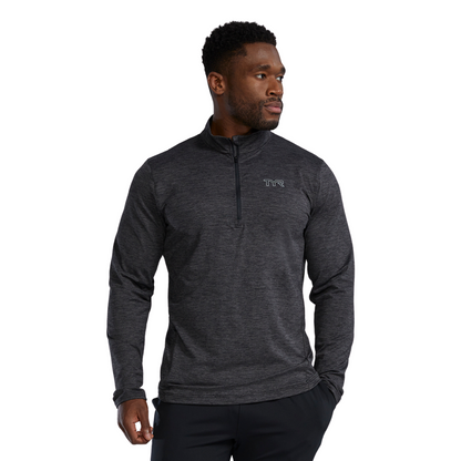 TYR Men's SLS Raglan 1/4 Zip Long Sleeve