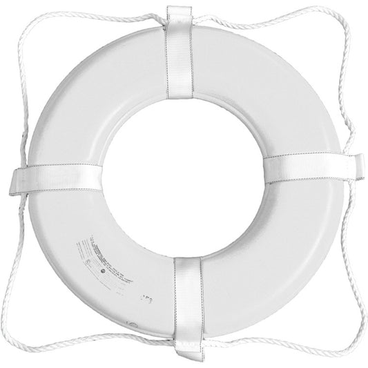 20" USCG Ring Buoy-White