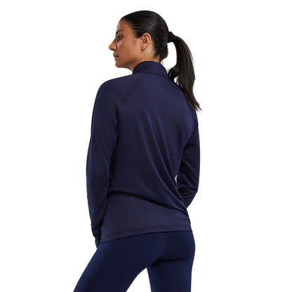 TYR Women's SLS Raglan 1/4 Zip Long Sleeve