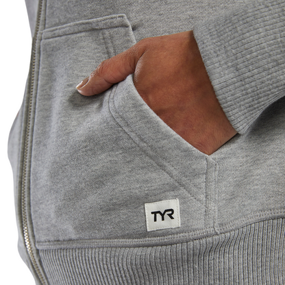 TYR Women's Ultrasoft Heavyweight Terry Full Zip Hoodie