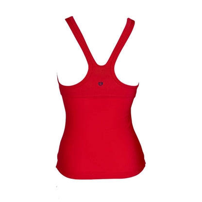Kiefer Solid Racer Back Tankini Top