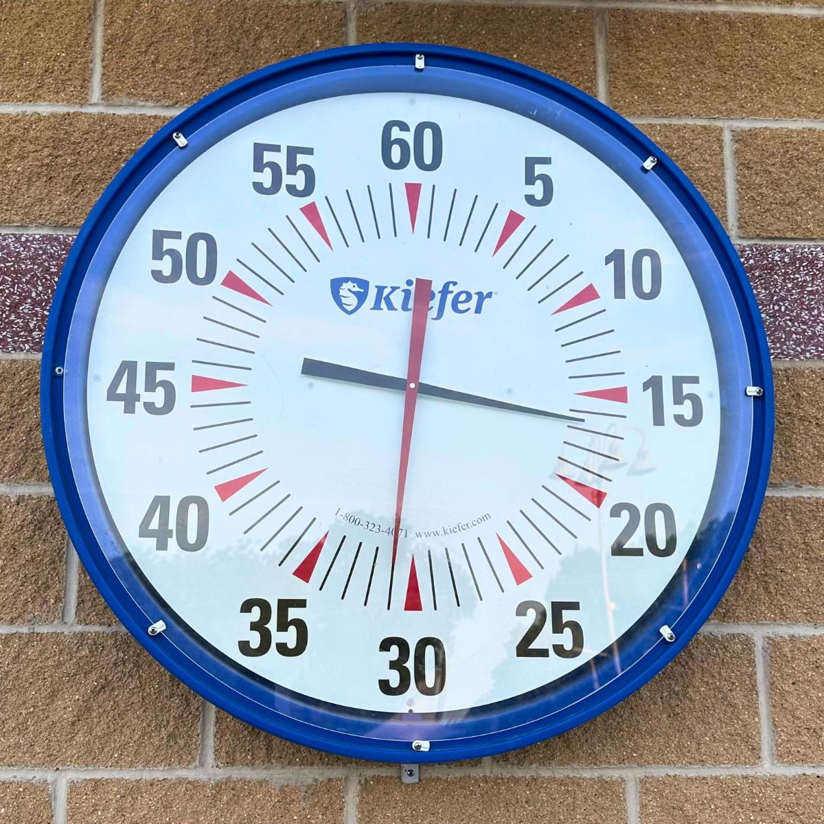 Kiefer 36” Wall Mounted Convertible Pace Clock | Competitive