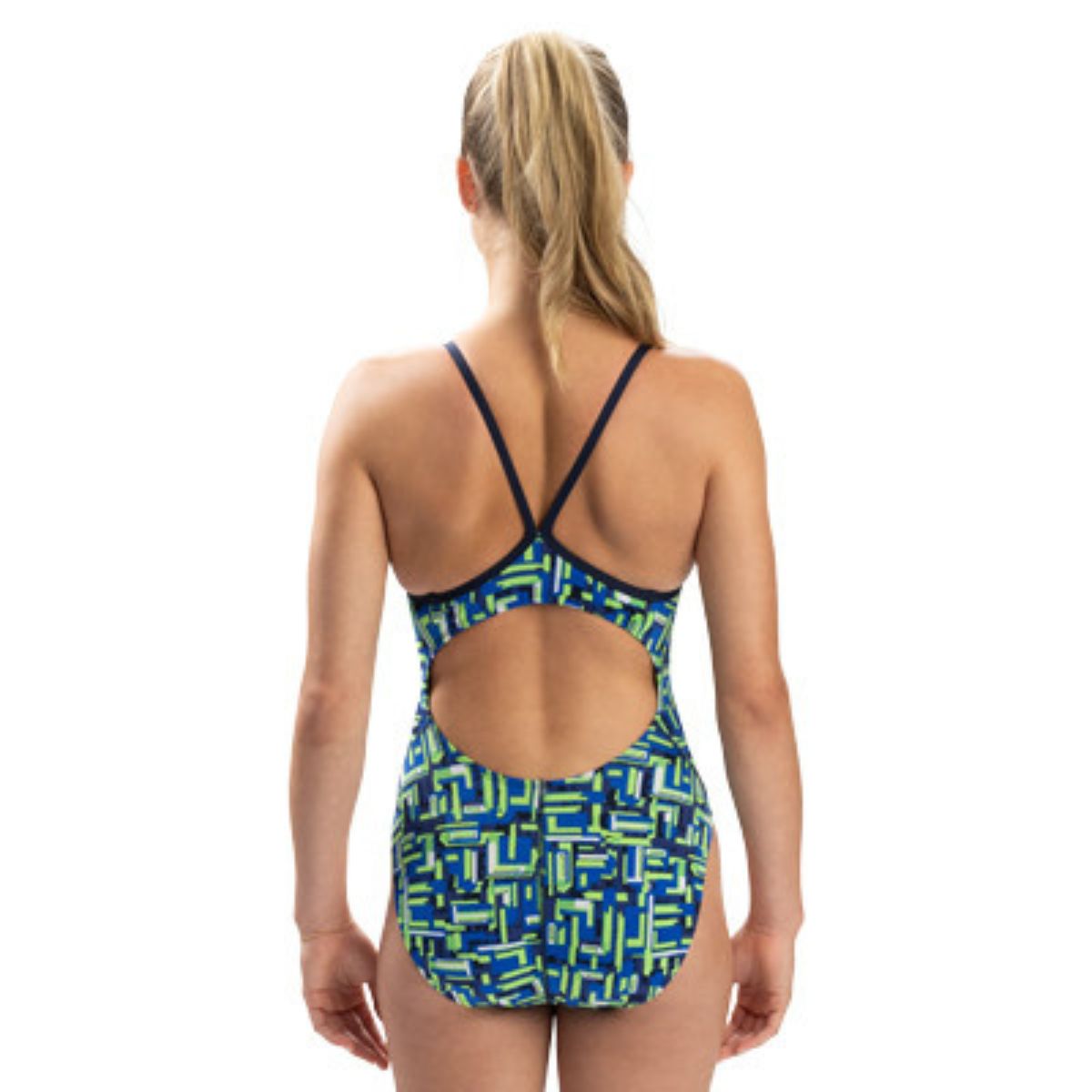 Dolfin Bionic Print V-Back One Piece