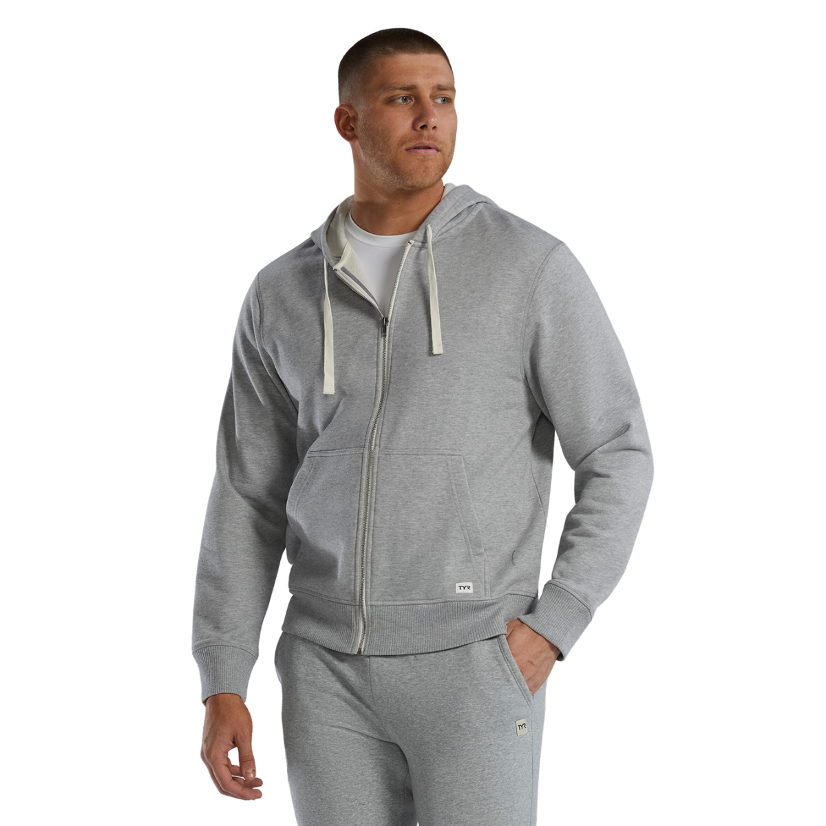 TYR Ultrasoft Heavyweight Terry Full Zip Hoodie