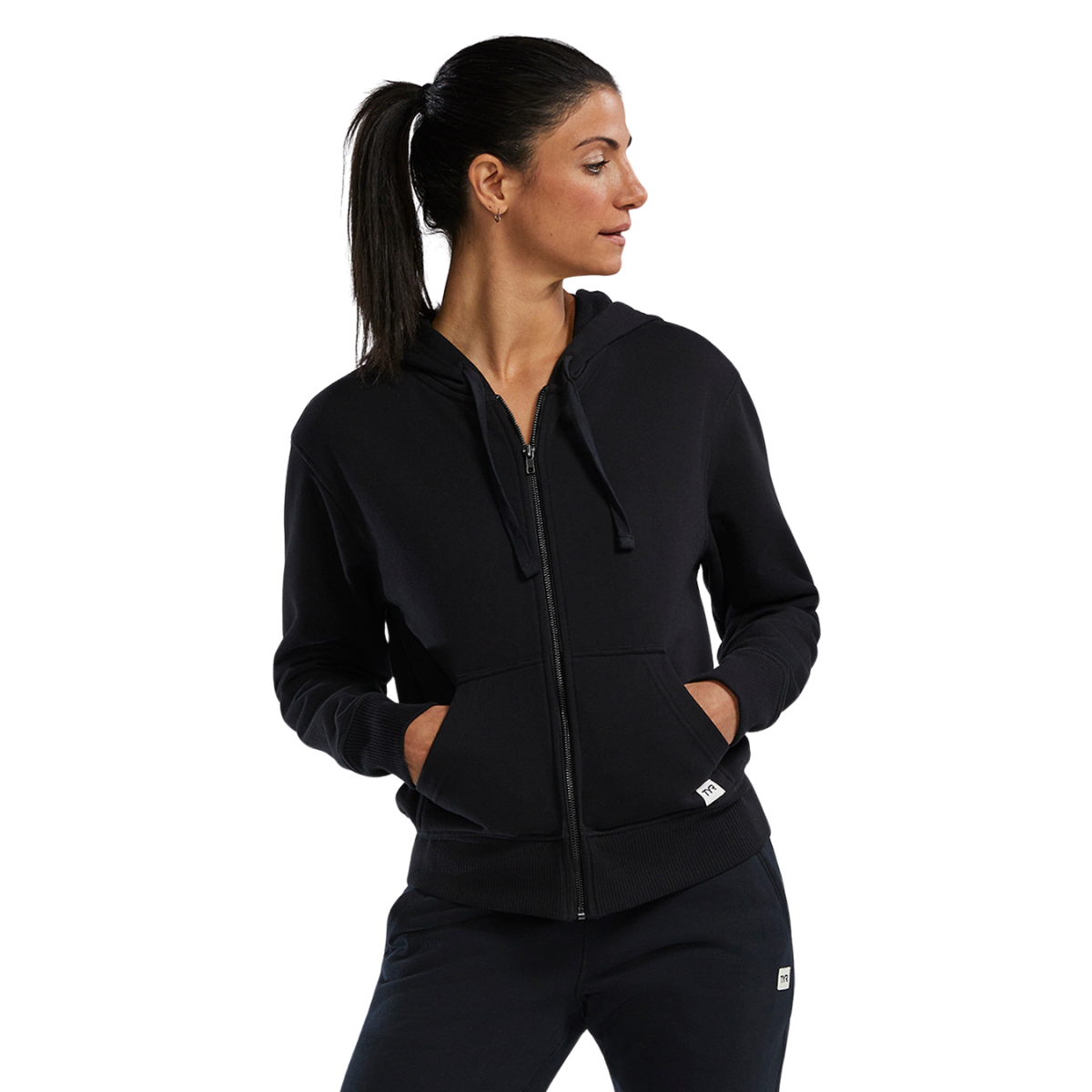 TYR Women's Ultrasoft Heavyweight Terry Full Zip Hoodie