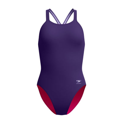 Speedo Solid Powerback Suit