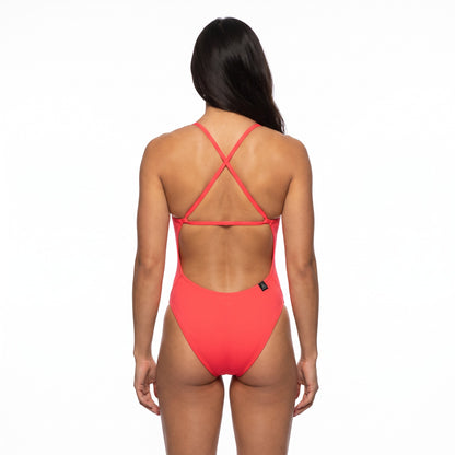 Jolyn Brandon 2 Onesies - Candy Apple - back