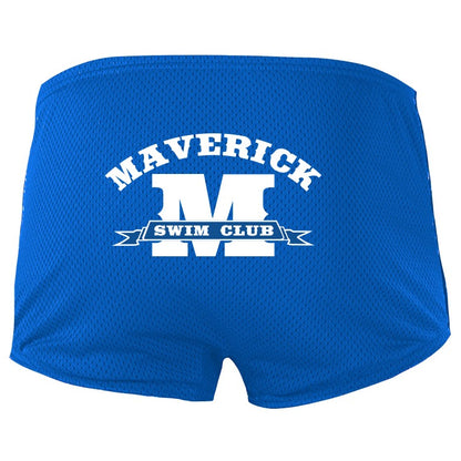 Maverick Swim Club Poly Mesh Square Legs Training Suit