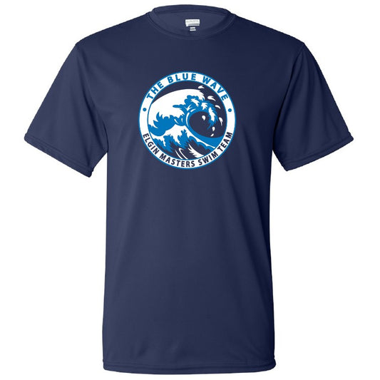 Elgin Blue Wave Masters Dri-Fit Tee Shirt