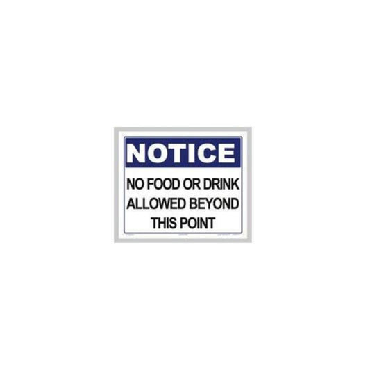 No Food Or Drink Sign