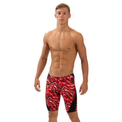 Dolfin Blaze Print Color Block Jammer