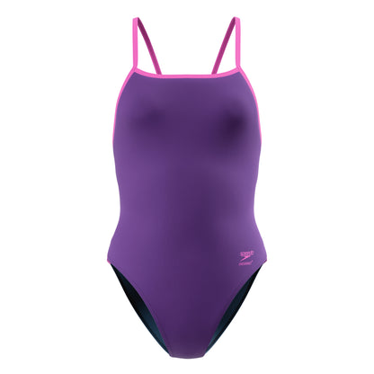 Speedo Solid Tri Back Suit