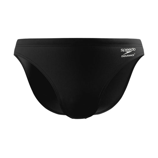 Speedo Male Solid EnduranceX Brief - Team Black, front view