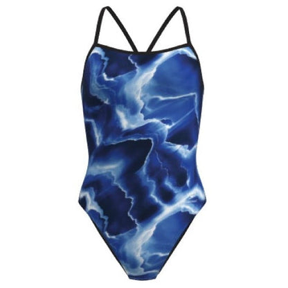 Speedo Lightning V-Back Team Royal Blue front