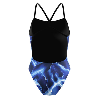 Speedo Lightning V-Back Team Royal Blue back