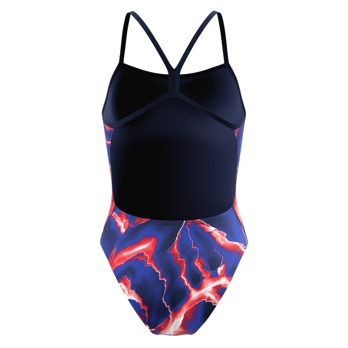 Speedo Lightning V-Back Team Navy/Red/White back