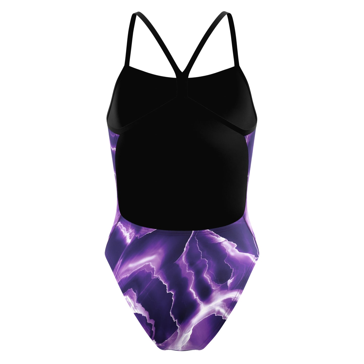 Speedo Lightning V-Back Team Purple back