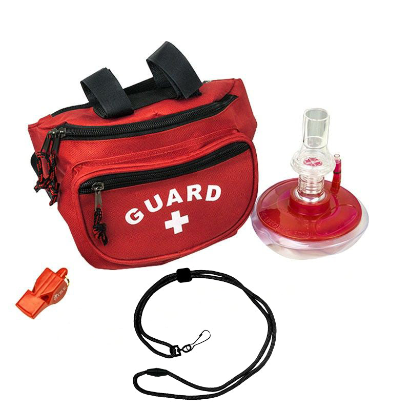 Lifeguard Red Hip Pack/Seal Rite Combo Kit
