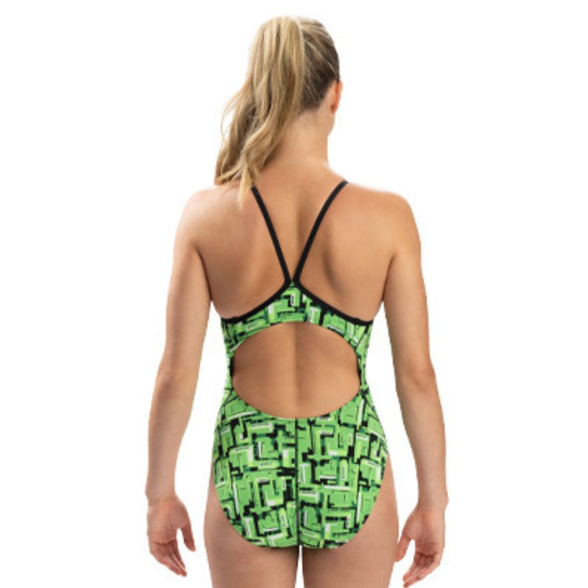 Dolfin Bionic Print V-Back One Piece