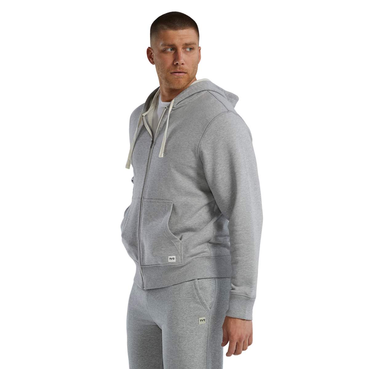 TYR Ultrasoft Heavyweight Terry Full Zip Hoodie