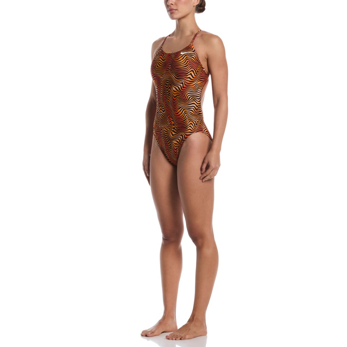 Nike Water Stripes Cutout One Piece