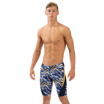Dolfin Blaze Print Color Block Jammer