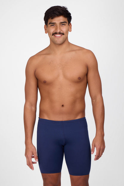Jolyn Men's Solid Jammer - Navy - front view