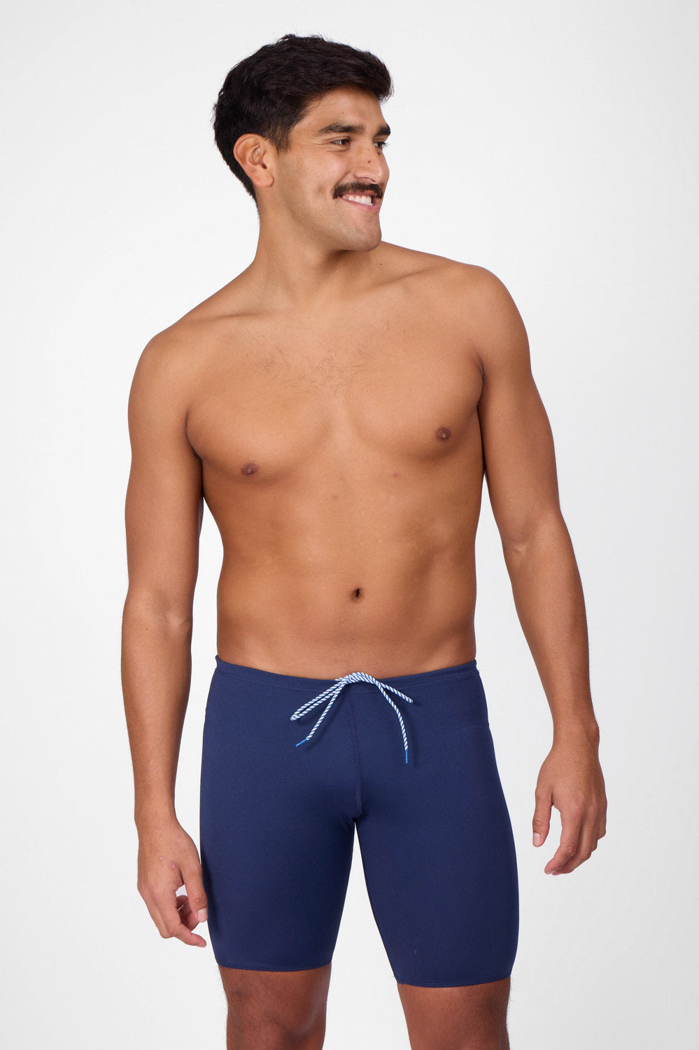 Jolyn Men's Solid Jammer - Navy - front view