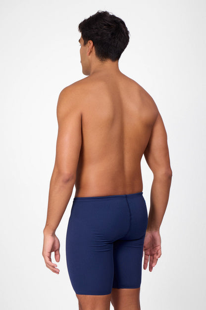 Jolyn Men's Solid Jammer - Navy - side view