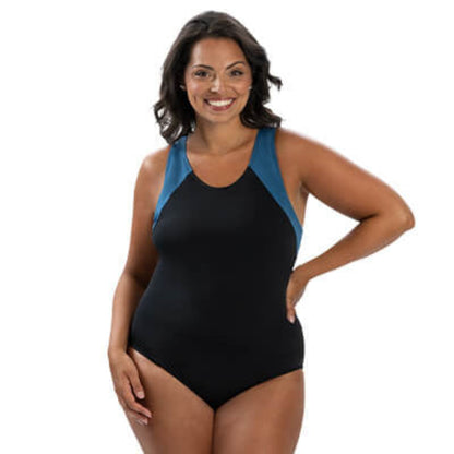 Dolfin Women's Color Block Moderate Lap Suit