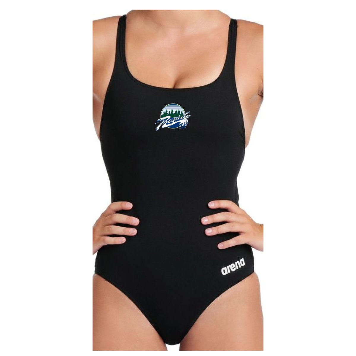 Silver Falls YMCA Arena Team Solid Swim Pro Back