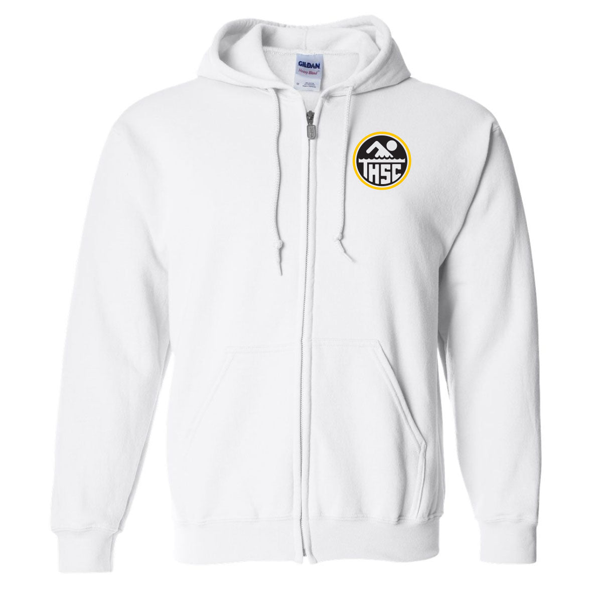 Tualatin Hills Swim Club Unisex Heavy Blend Zip Hoodie