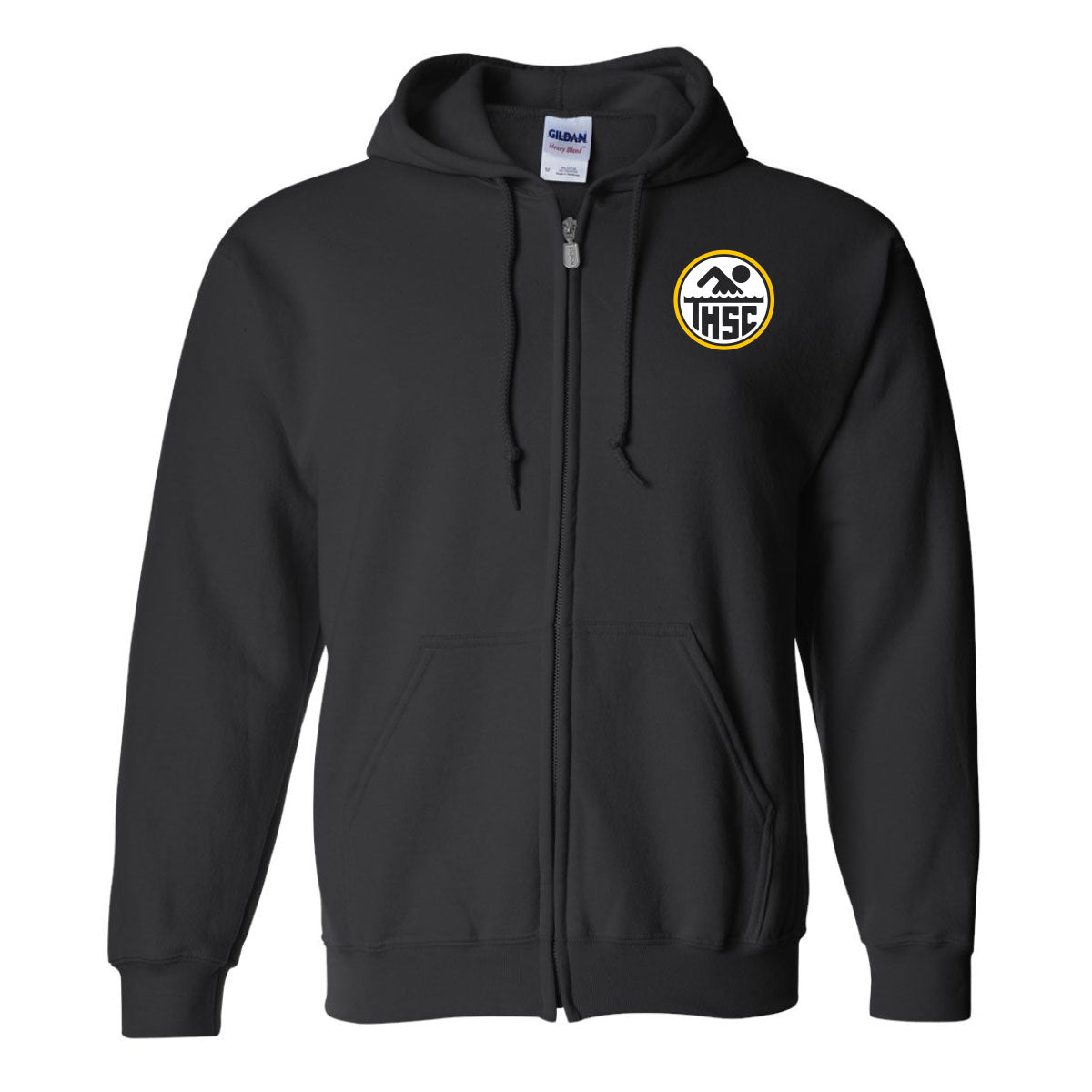 Tualatin Hills Swim Club Unisex Heavy Blend Zip Hoodie