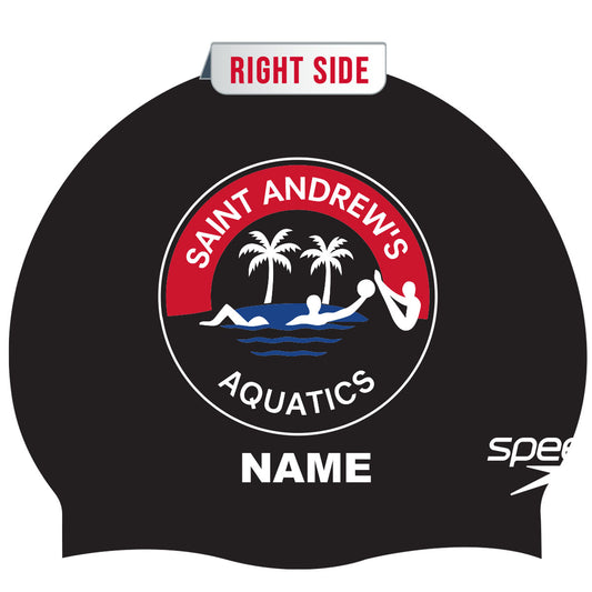 Saint Andrews CLUB TEAM CAP Custom 3-Color Printed Silicone Cap w/name