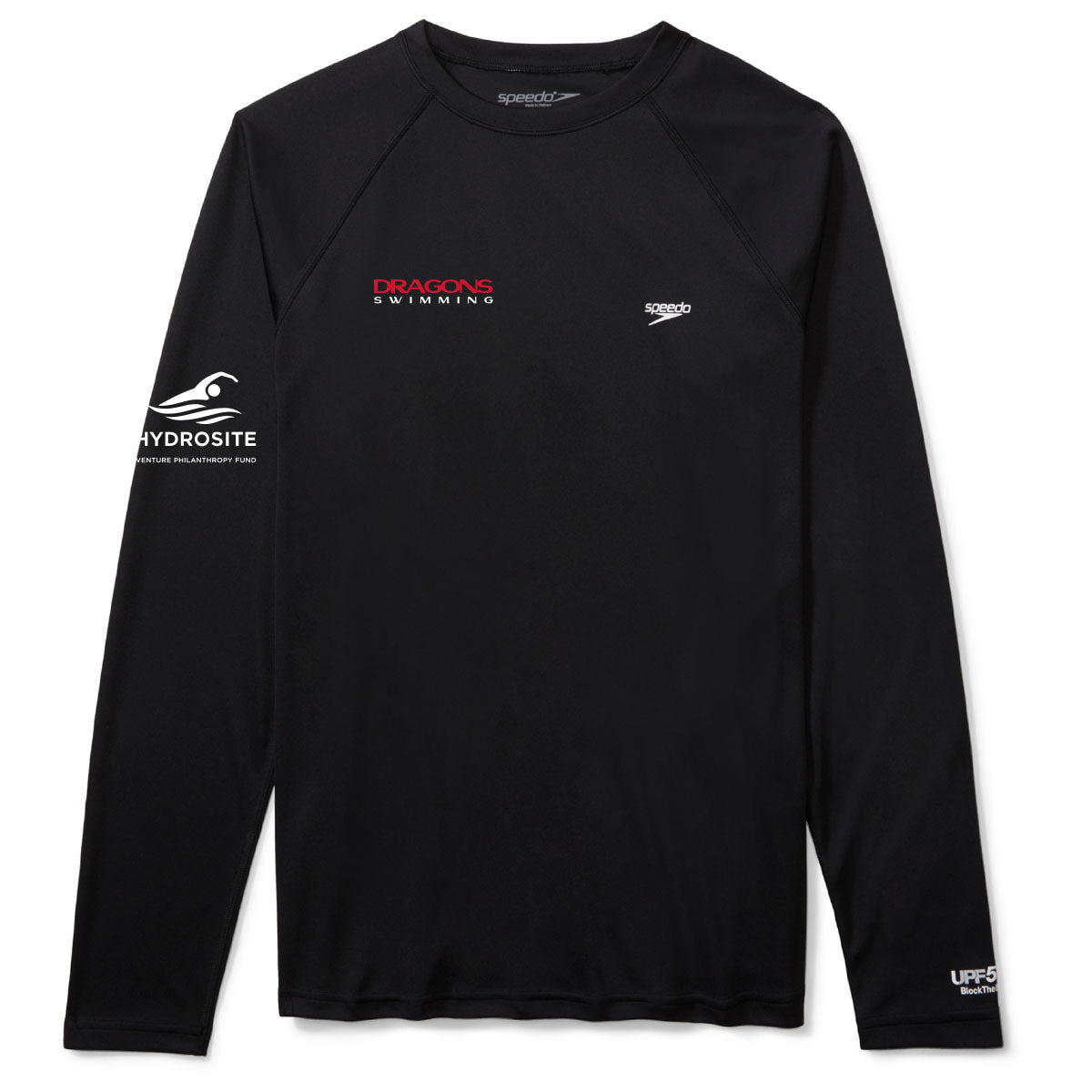 Jupiter Dragons Speedo Swim Easy LS Shirt
