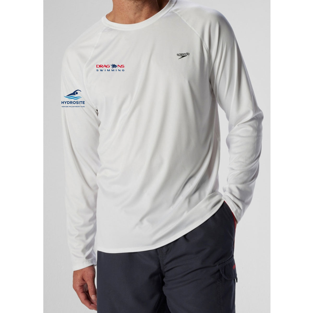 Jupiter Dragons Speedo Swim Easy LS Shirt