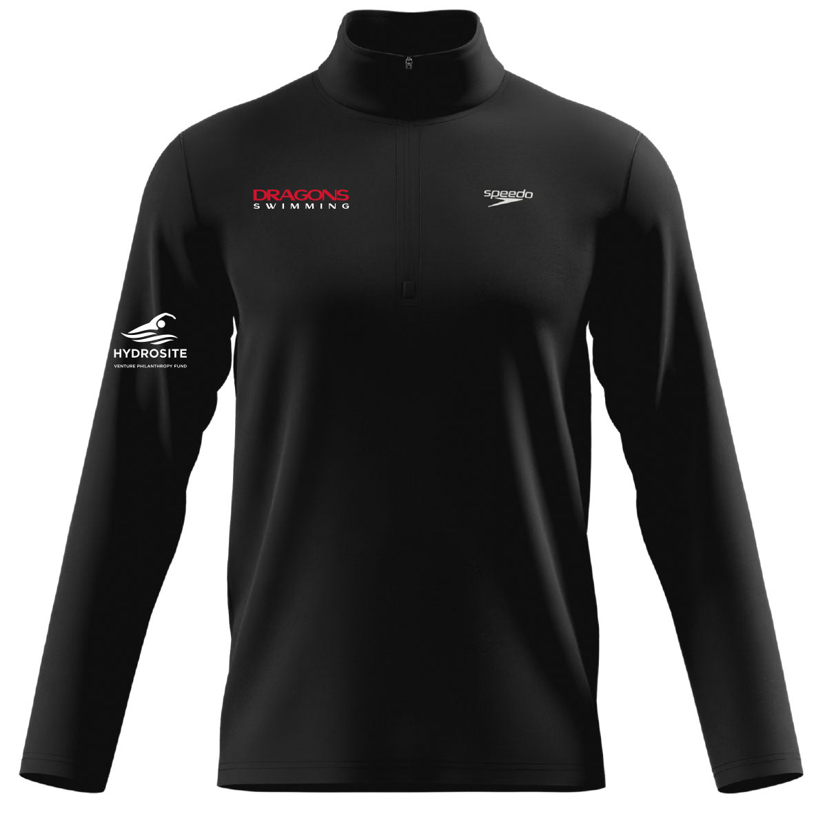 Jupiter Dragons Speedo Male Lightweight Jersey 1/4 Zip