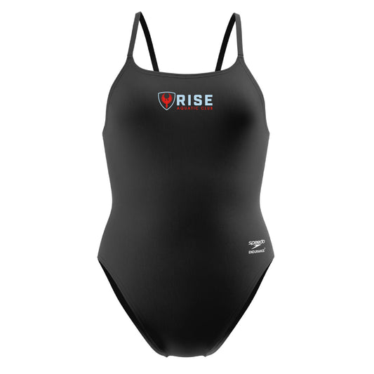 Rise Aquatic Club Speedo Solid Endurance X Strappy Back