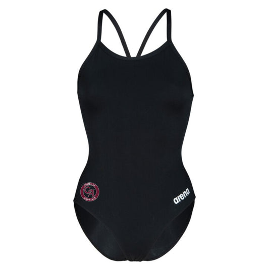Crimson Aquatics Arena Team Solid Light Drop Back