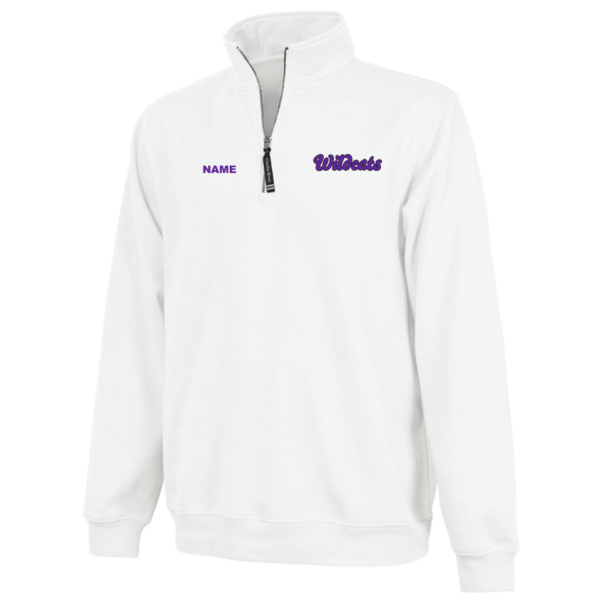 NASA Wildcats Charles River Crosswind Quarter Zip Sweatshirt